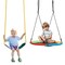 2-Pack Swing Set Swing Seat Replacement And Saucer Tree Swing For Indoor And Outdoor